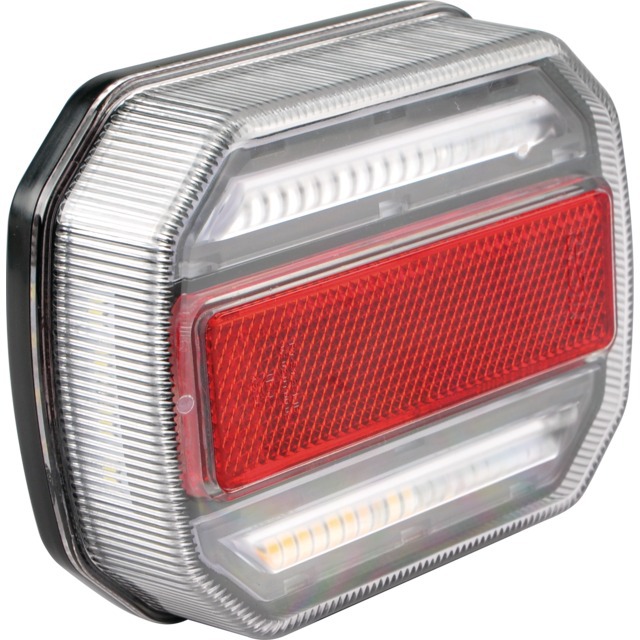 FEU Arriere Gauche Dynamique Rectangle 4 Fonctions LED 12-24V référence fournisseur 1216453B